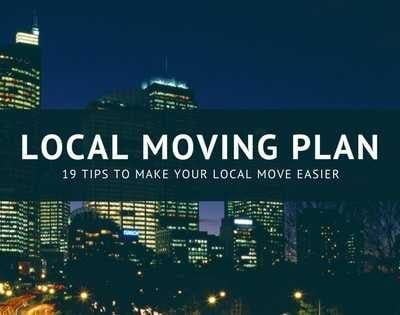 Your Easy Local Moving Plan With 19 Tips