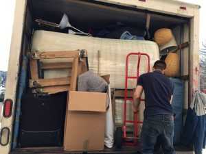 Vector Movers in action, loading the truck and getting everything ready for the journey ahead.