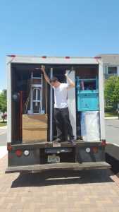 Truck all packed and loaded, and your belongings all safe and secure with Vector Movers NJ.