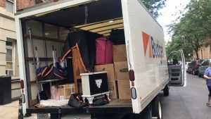 Movers Union County truck.