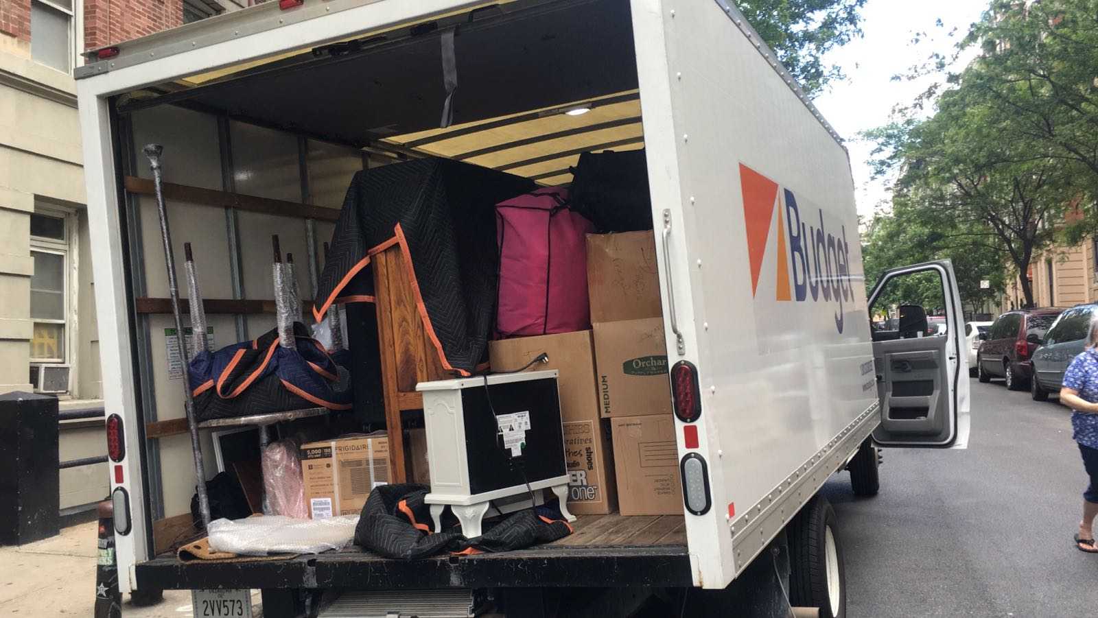 Movers Union County truck.