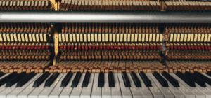 A piano has many components, some of which are hard to find – that’s why you shouldn’t DIY move it.