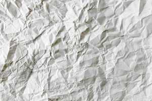 Crumpled paper