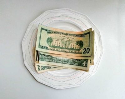 Money on a plate - should you tip your movers?