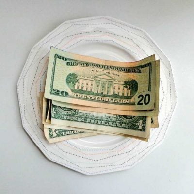 Money on a plate - should you tip your movers?