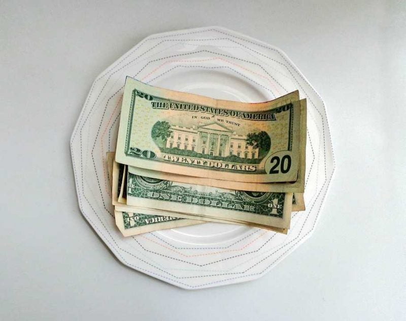 Money on a plate - should you tip your movers?