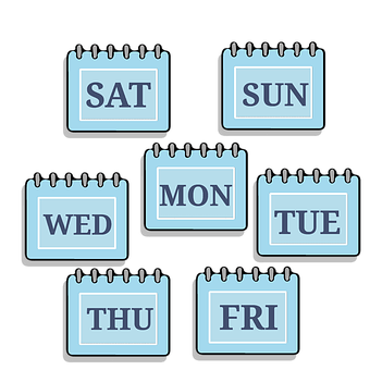 Weekdays